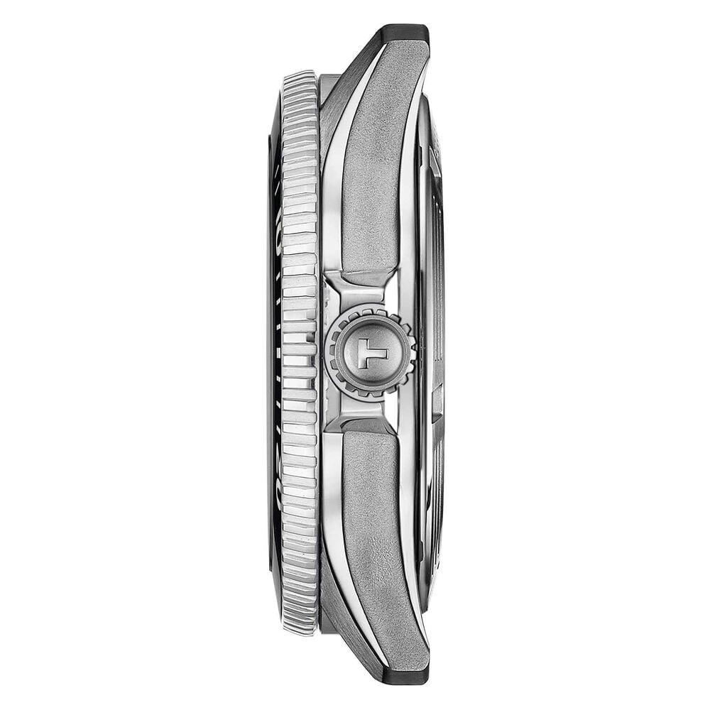 Tissot Seastar 1000 Powermatic 80 40mm Blue Dial Silver Steel Bracelet Watch image number 1