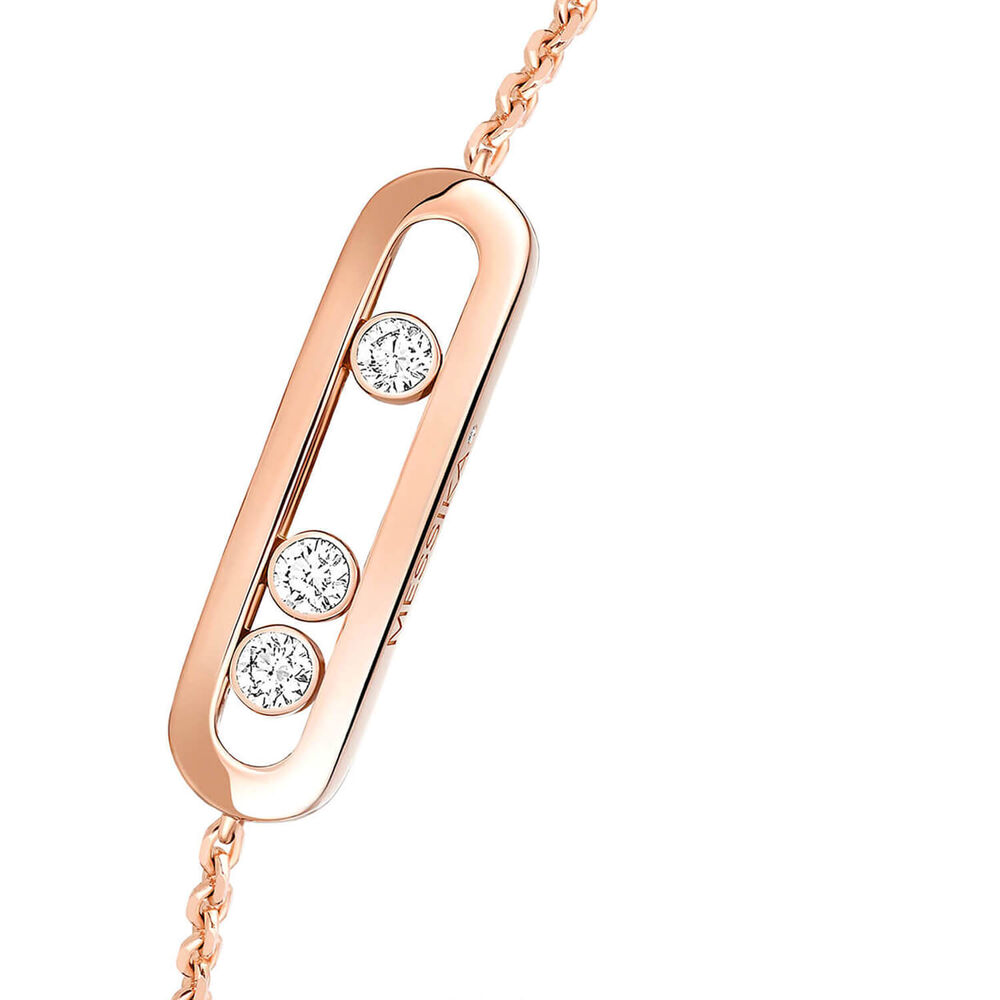 Messika Baby Move 0.10ct Diamond Rose Gold Bracelet image number 2