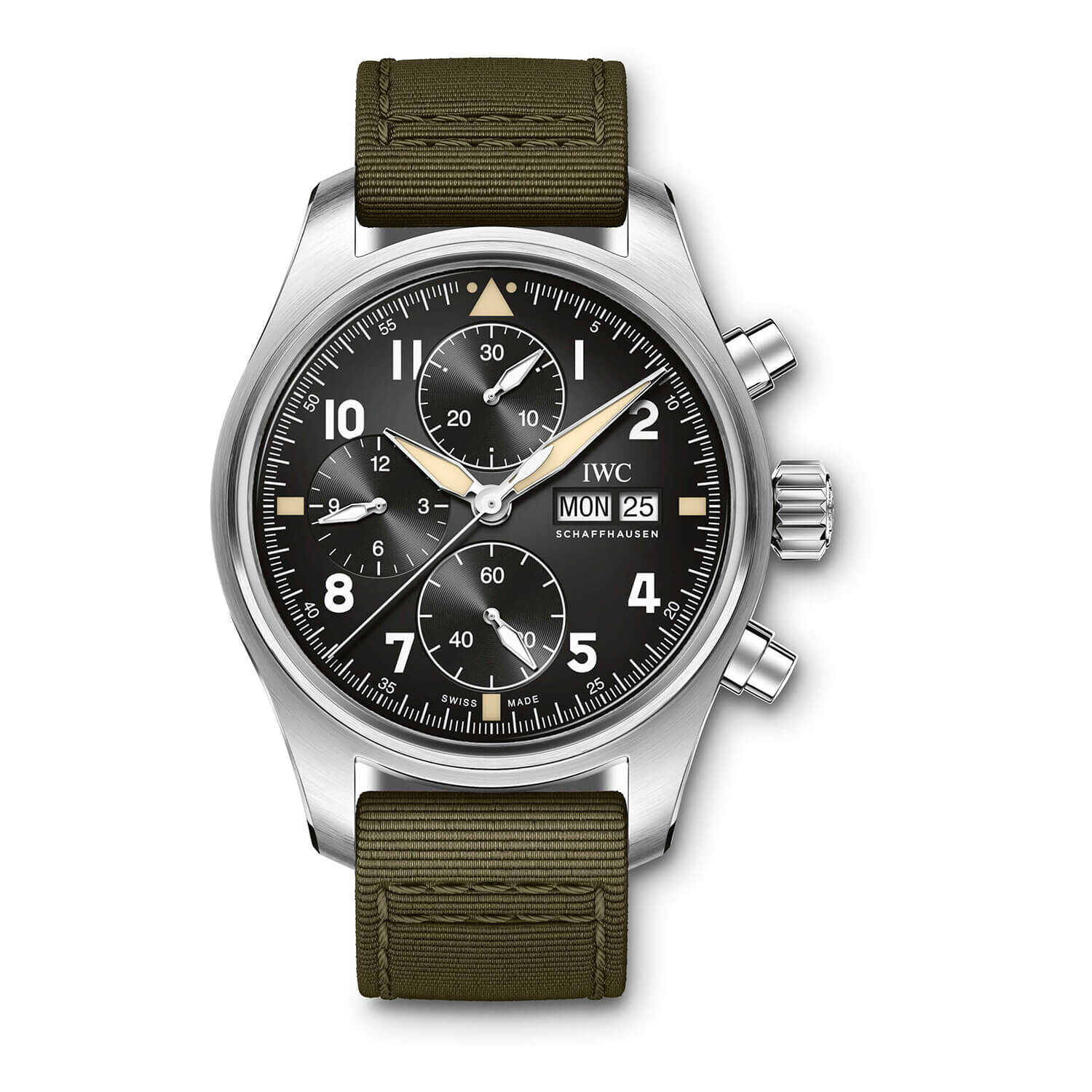 Iwc pilot 2025 chronograph nato strap