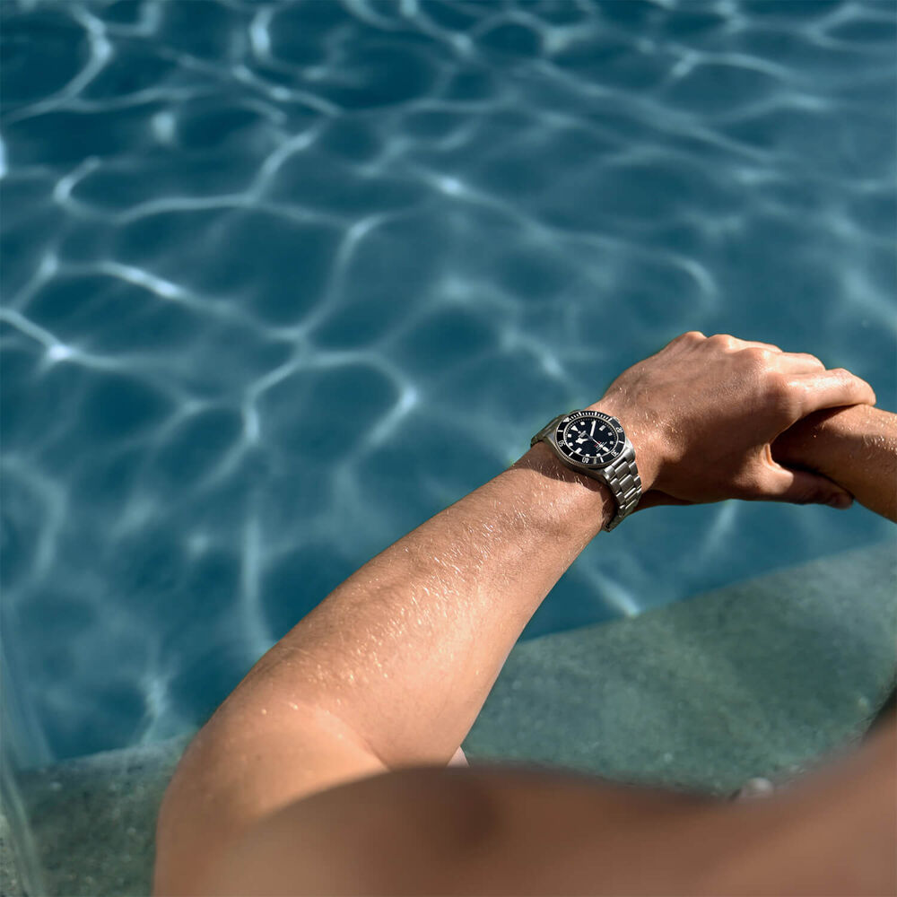 TUDOR Pelagos 39mm Automatic Black Dial Titanium Bracelet Watch image number 6