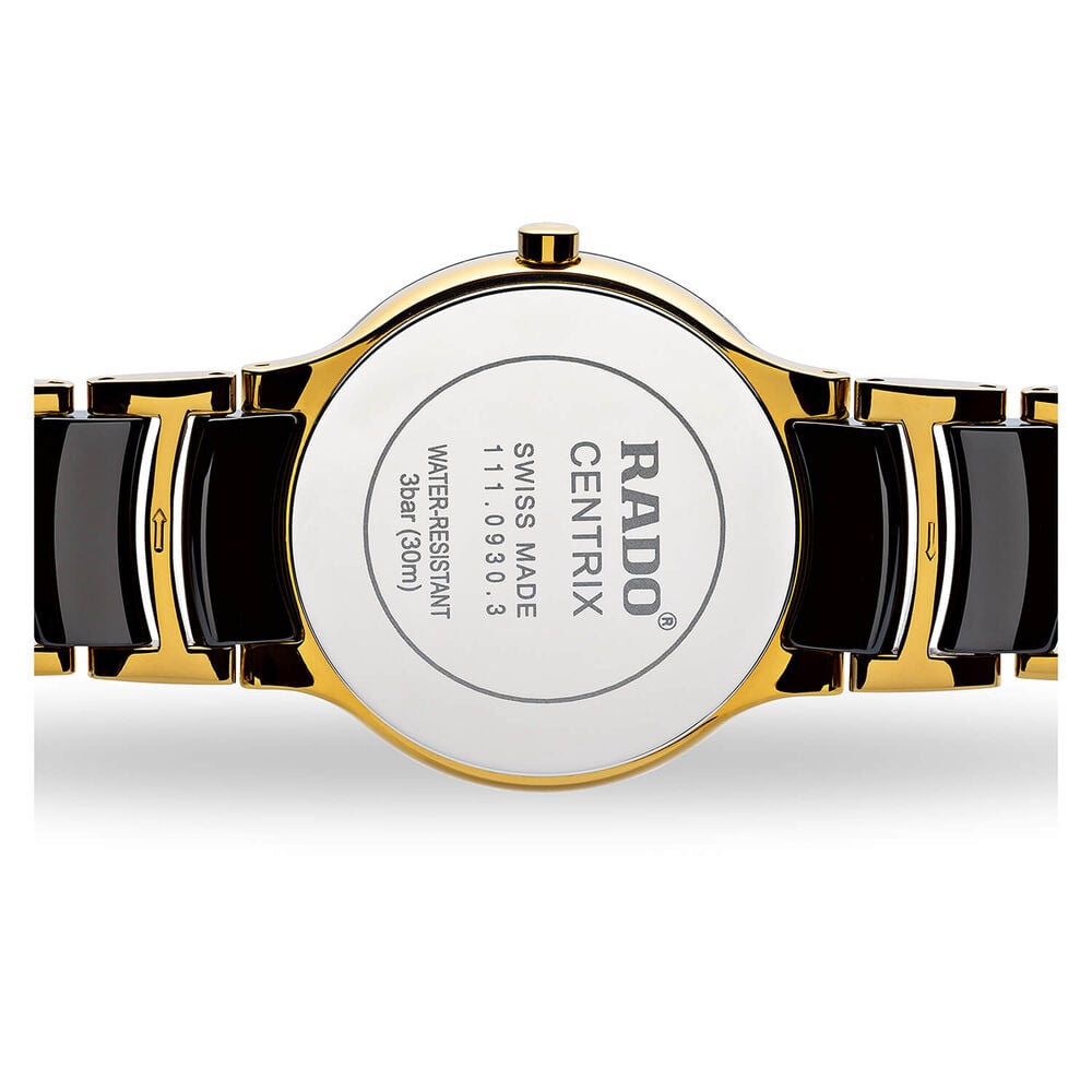 Rado Centrix ladies' two-tone bracelet watch image number 2