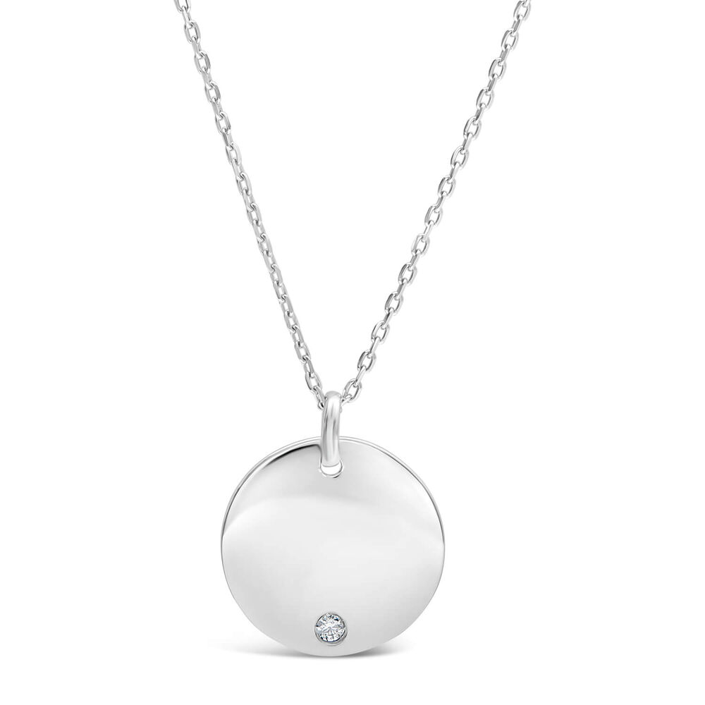 Sterling Silver 'Will You Marry Me' Pendant