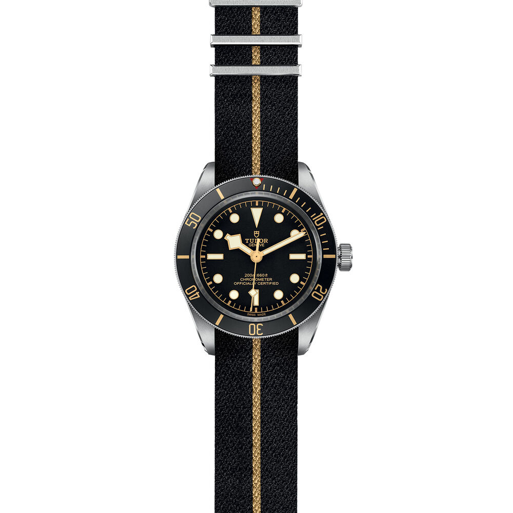 TUDOR Black Bay Fifty-Eight Striped Fabric 39mm Men's Watch image number 1