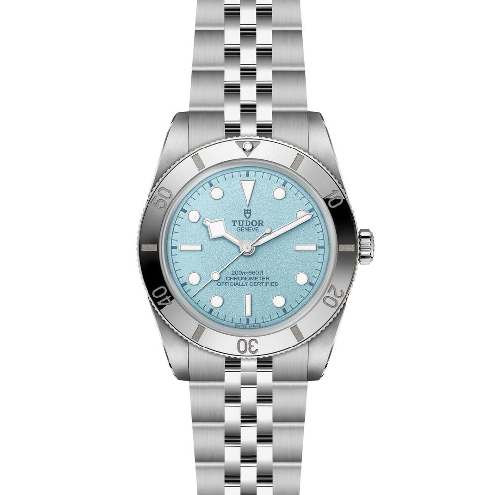 TUDOR Black Bay 54 'Lagoon Blue' 37mm Dial 5-Link Steel Bracelet Watch image number 1