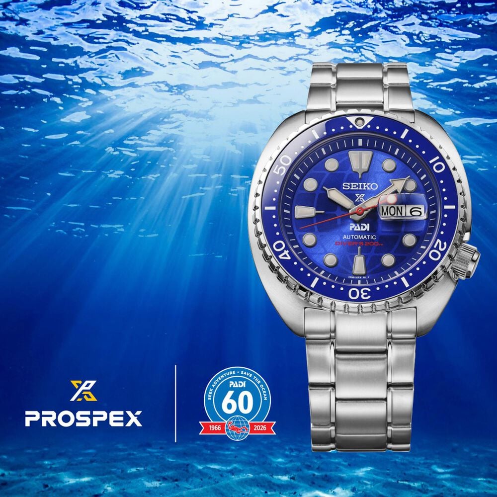 Seiko Prospex Mechanical PADI 60th Anniversary Limited Edition 'King Turtle' Watch