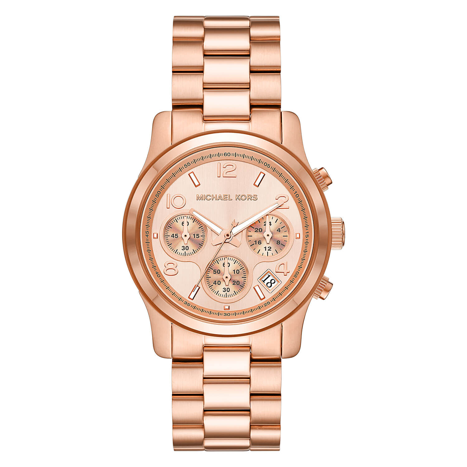 Michael kors rose gold watch strap 2025