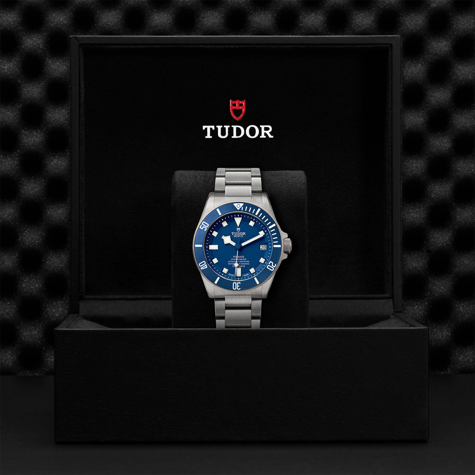 TUDOR Pelagos Men s Automatic Blue Dial Bracelet Watch at Fraser Hart