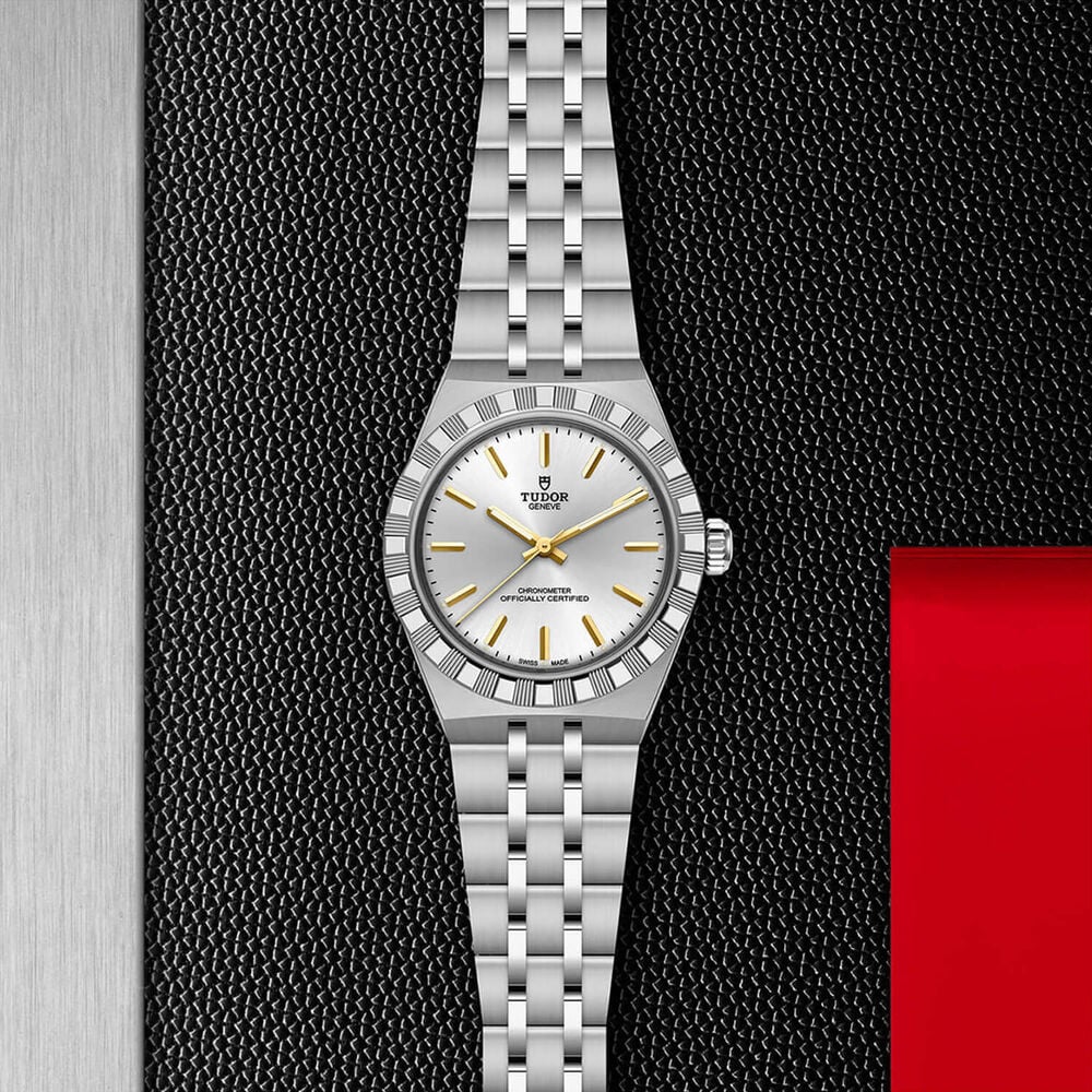 TUDOR Royal 30mm Silver Dial Stainless Steel Bracelet Watch