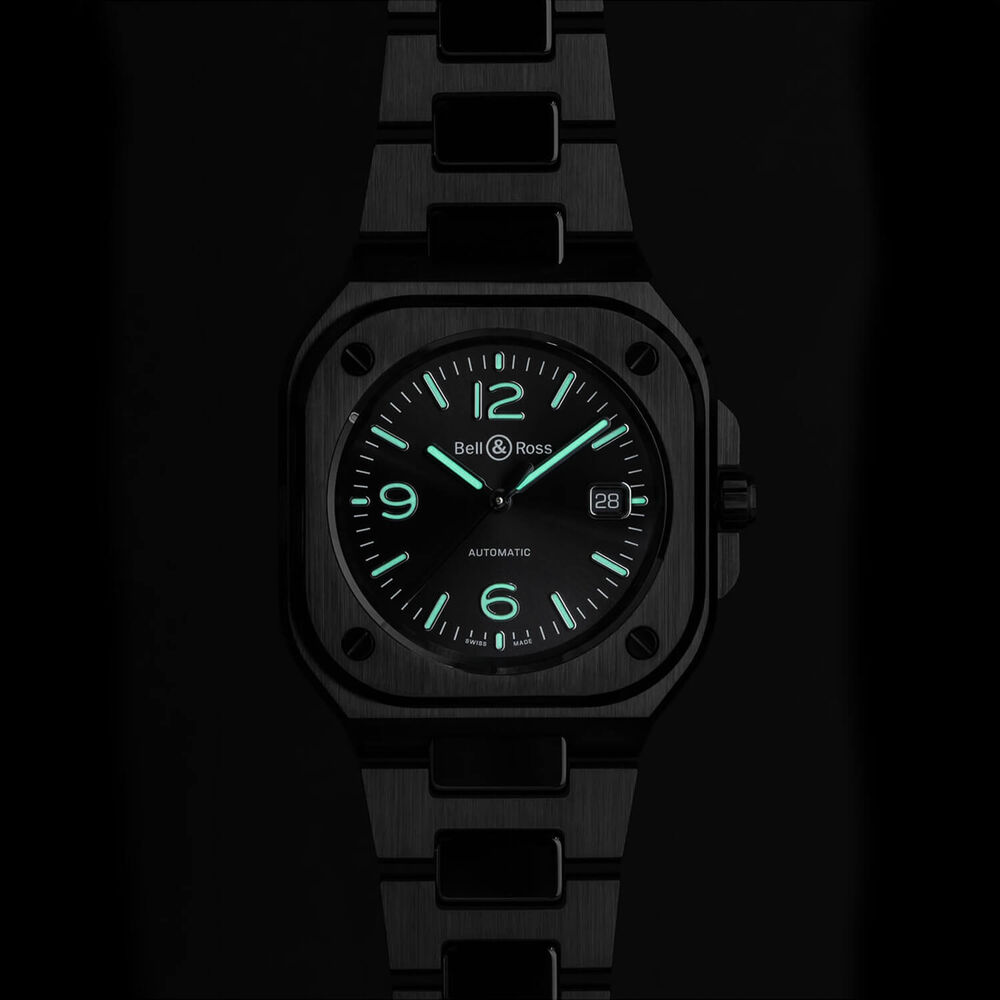 Bell & Ross BR 05 41mm Black Dial Ceramic Bracelet Watch image number 5