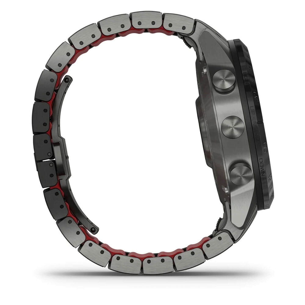 Garmin MARQ® Athlete Performance 46mm Case Black Titanium Bracelet Watch image number 4