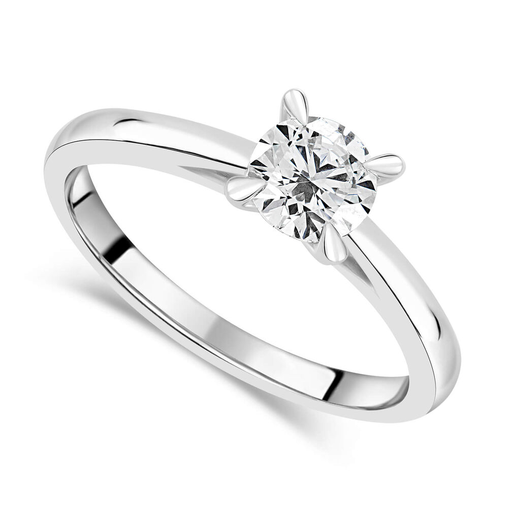 Platinum 0.60ct Amia Diamond Solitaire Ring