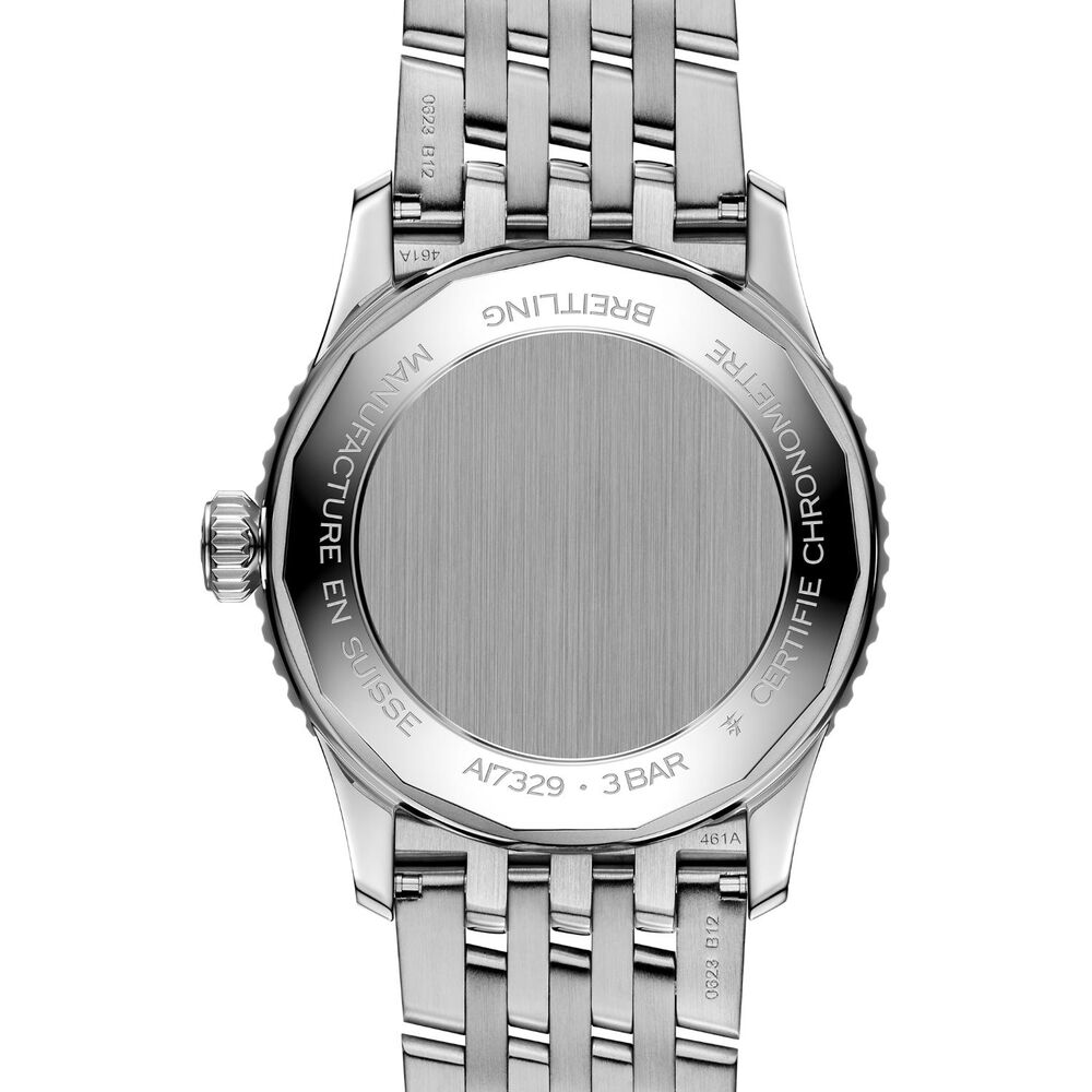 Breitling Navitimer Automatic 41mm Green Dial Steel Bracelet Watch
