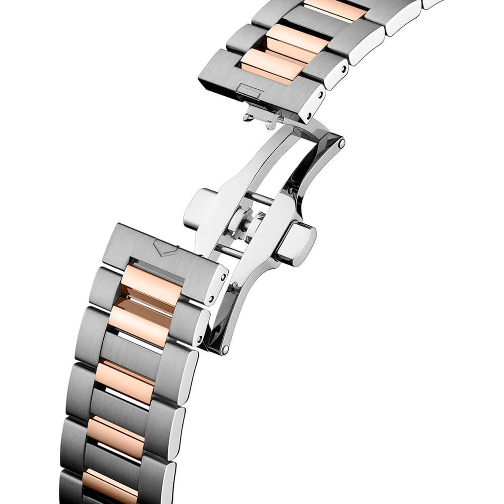 TAG Heuer Carrera Day-Date 41mm Black Dial Two Tone Steel Bracelet Watch image number 4