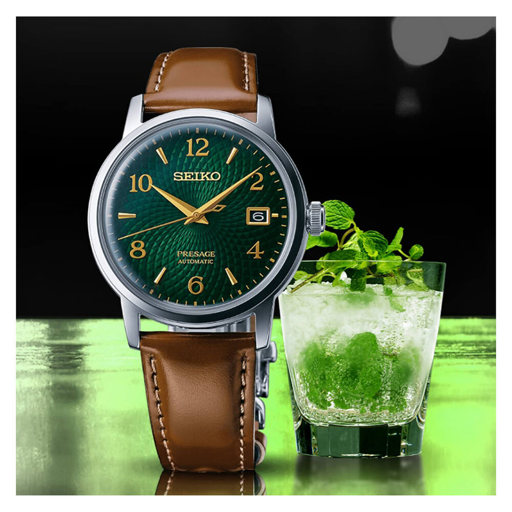 Seiko Presage Cocktail Collection  Green Dial Watch