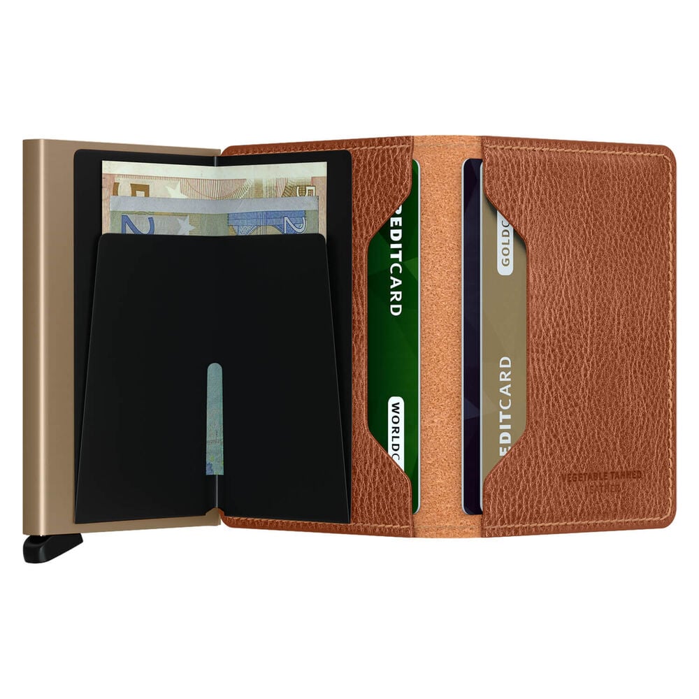 Secrid Vegetable Tanned Caramello Sand Slimwallet image number 3