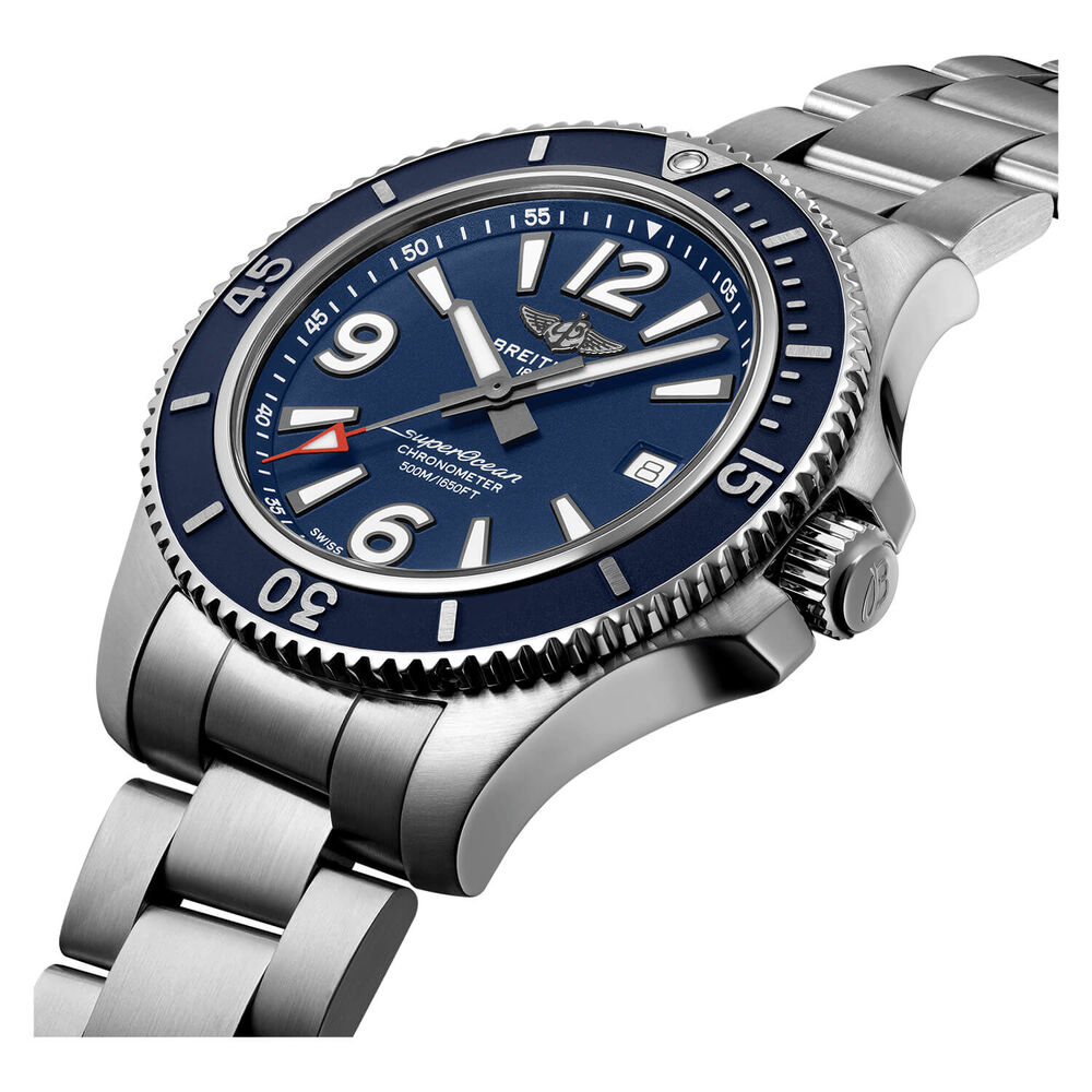 Breitling Superocean Mens Selfwinding Mechanical Steel Bracelet Watch image number 1