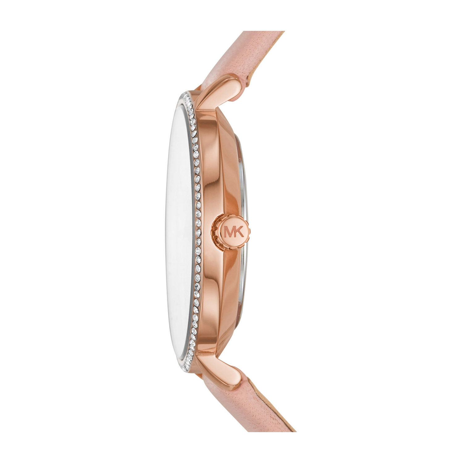 Michael Kors Pyper Pink Leather 32mm Ladies Watch at Fraser Hart
