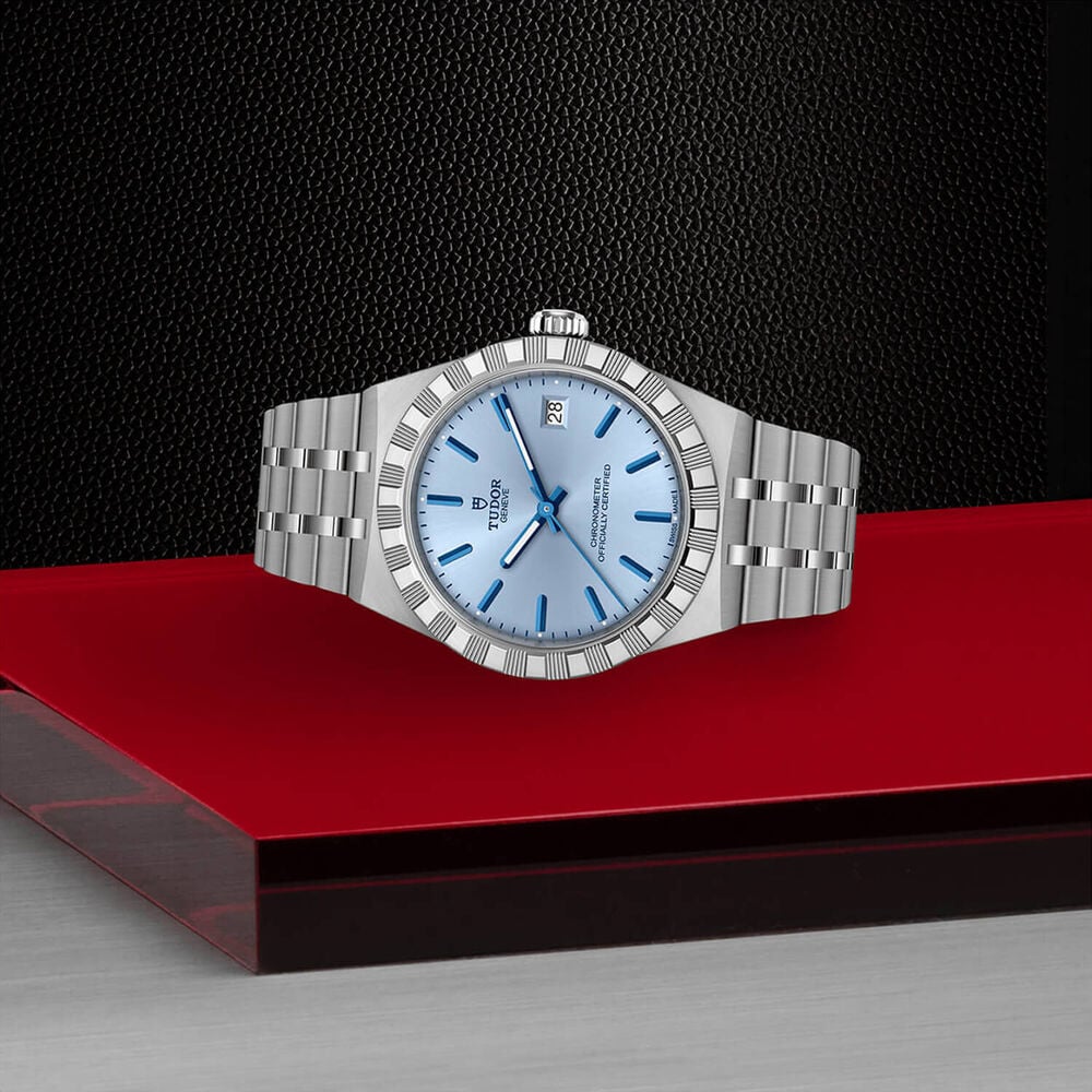 TUDOR Royal 36mm Light Blue Dial Stainless Steel Bracelet Watch
