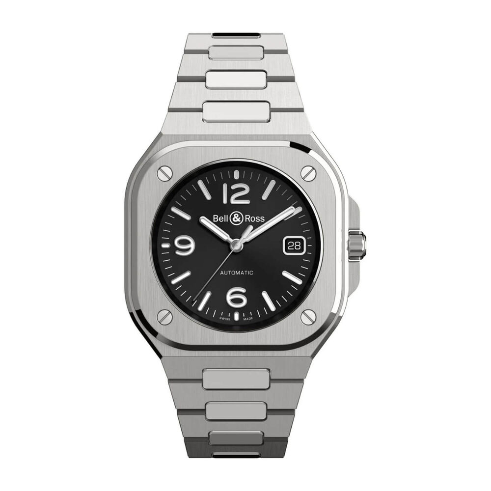 Bell & Ross Automatic BR05 Black & Steel Watch image number 0