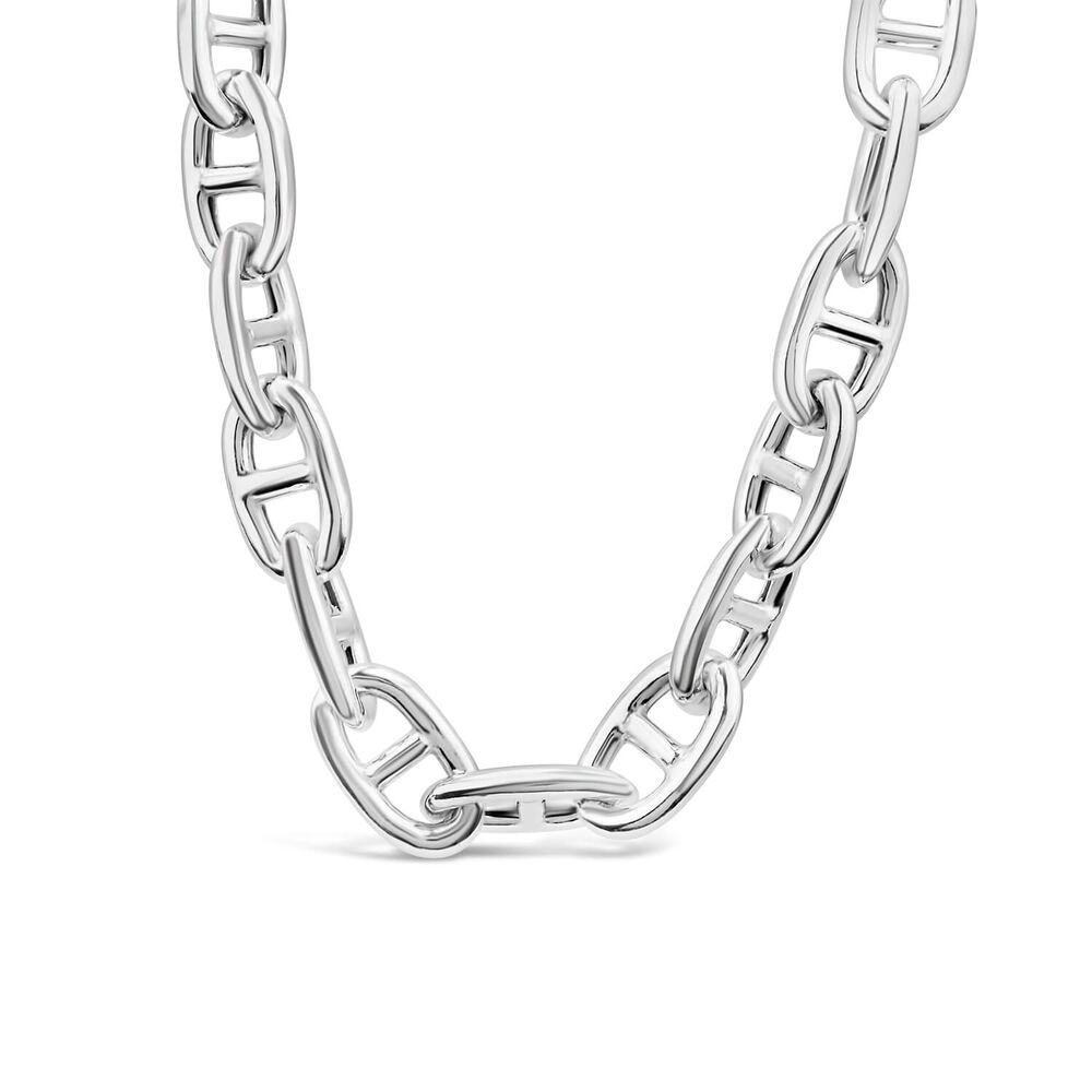 Sterling Silver Large Link 20" Necklet