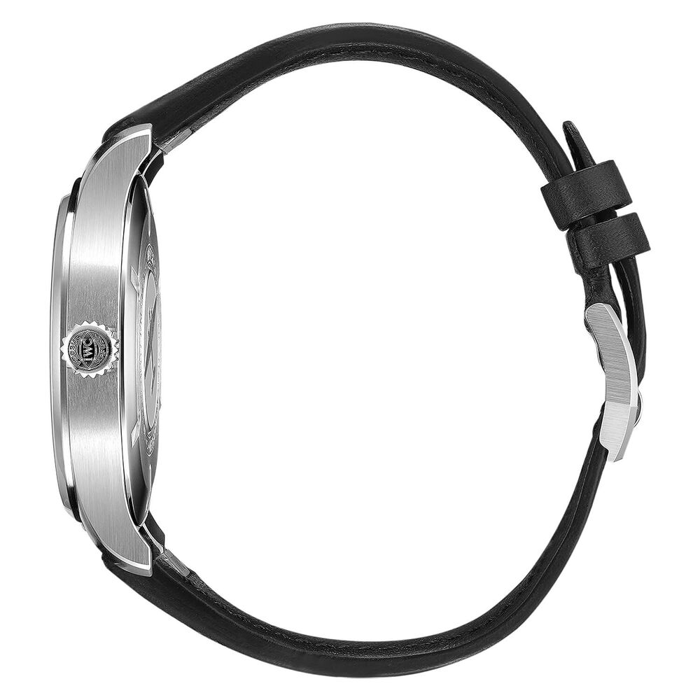 IWC Schaffhausen Pilot's Mark XX 40mm White Dial Black Leather Strap Watch image number 3