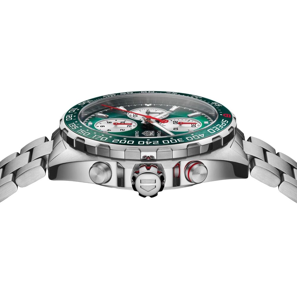 TAG Heuer Formula 1 Chronograph x Goodwood Festival of Speed 44mm Green Dial Watch