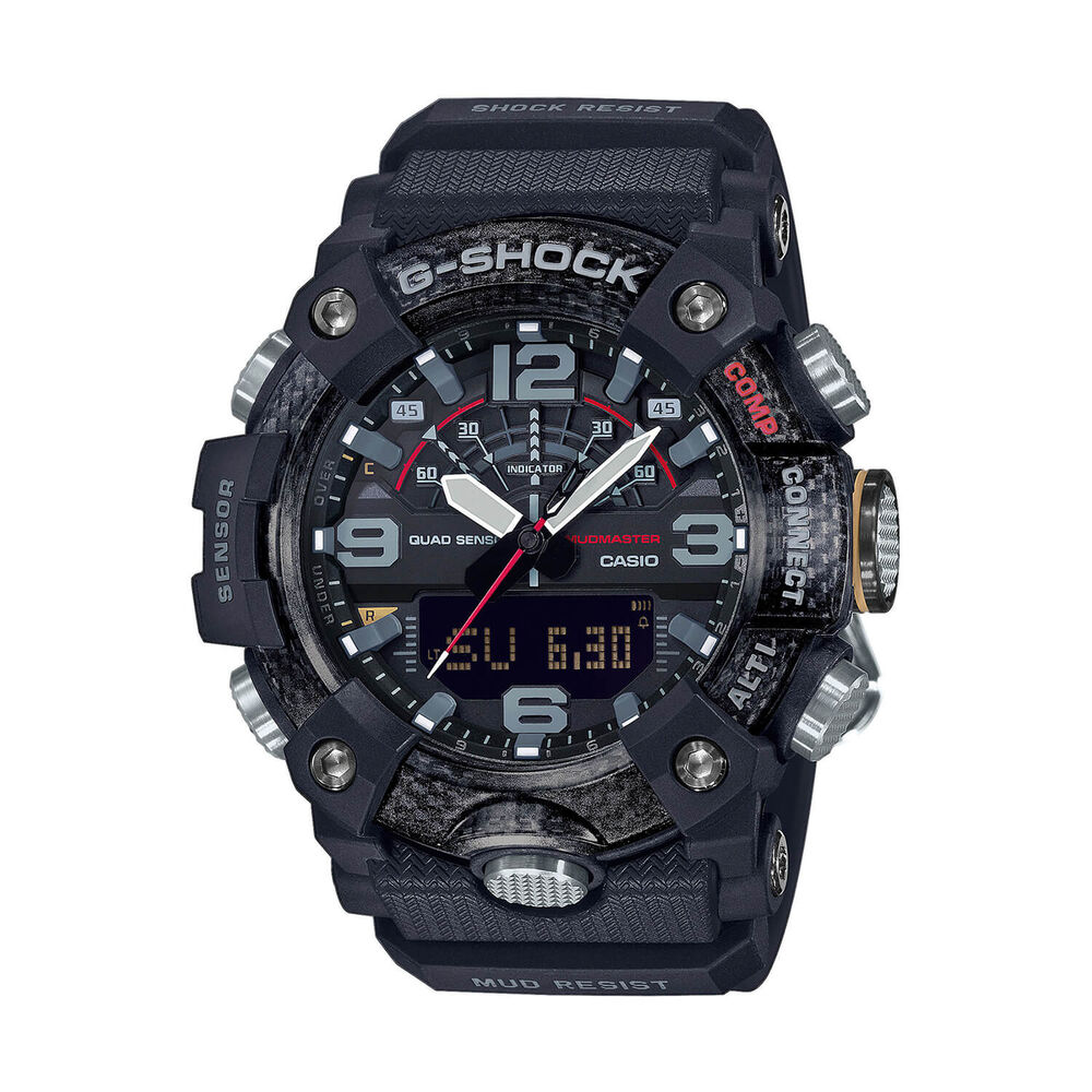 G-SHOCK Master of G Land Mudmaster 55.4mm Dial Black Resin Strap Watch image number 0