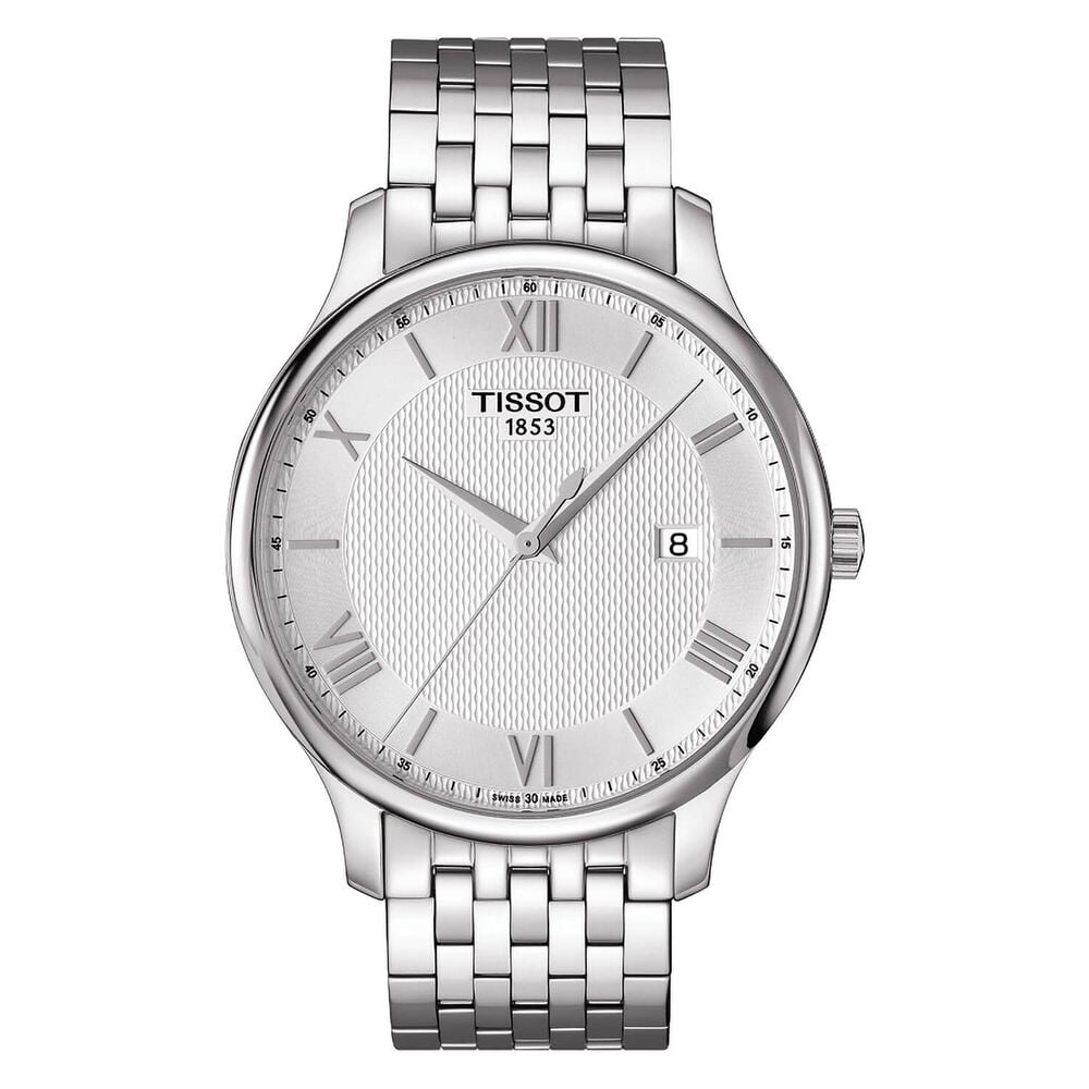 Tissot Tradition men's stainlesss steel bracelet watch