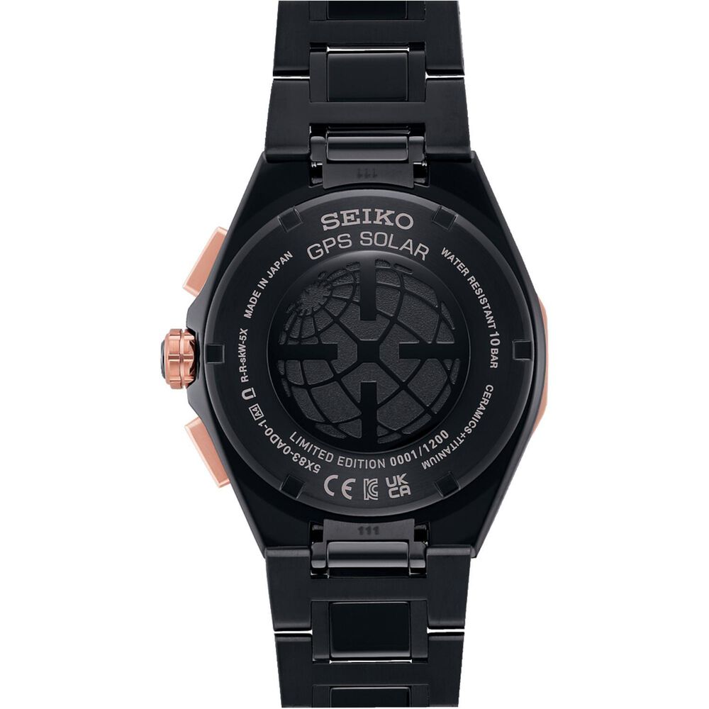 Seiko Astron GPS Solar 5X Dual-time Chronograph ‘100th Anniversary of Seiko’ Limited Edition Watch image number 2