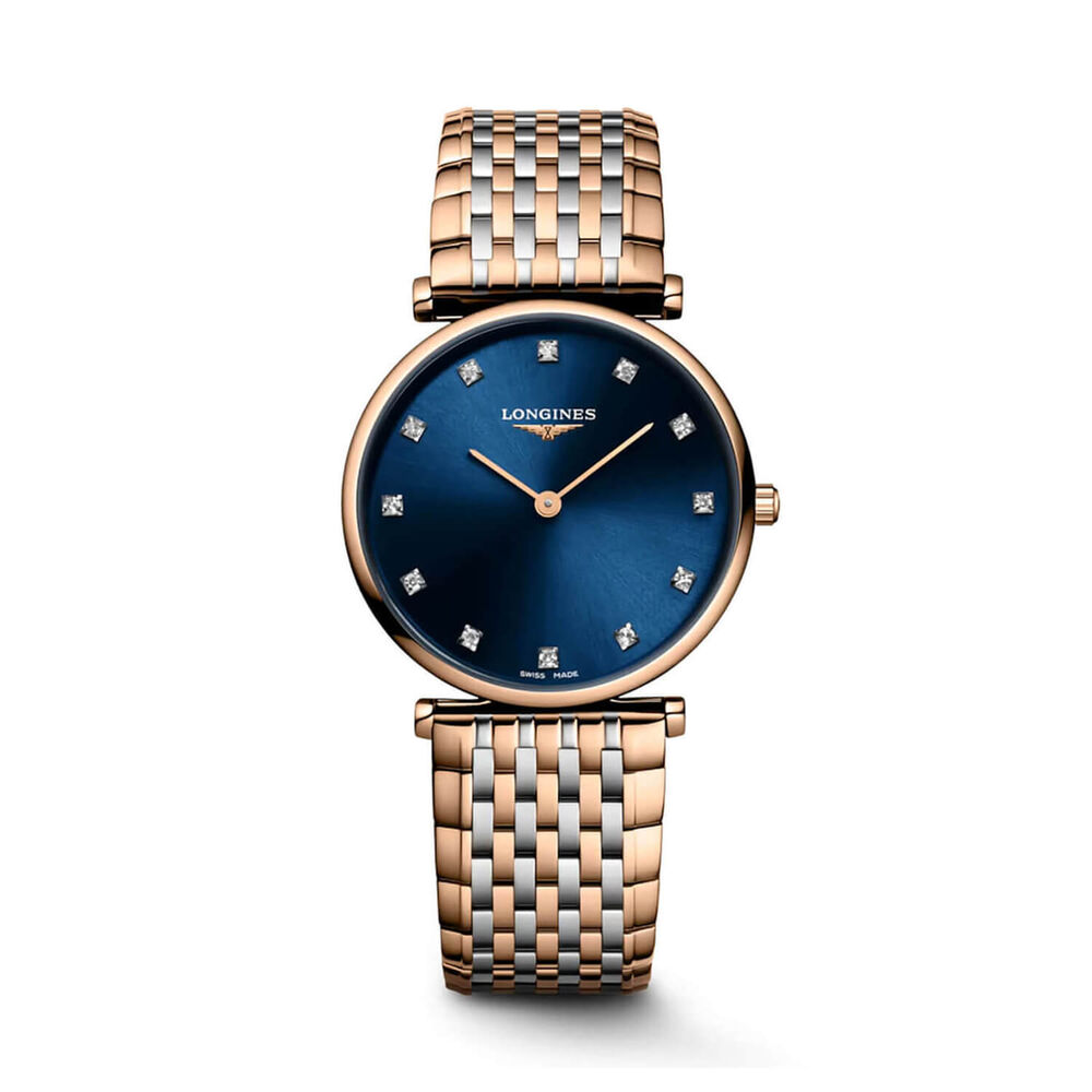 Longines La Grande Classique de Longines 29mm Blue Dial Two Tone Stainless Steel Bracelet Watch image number 0