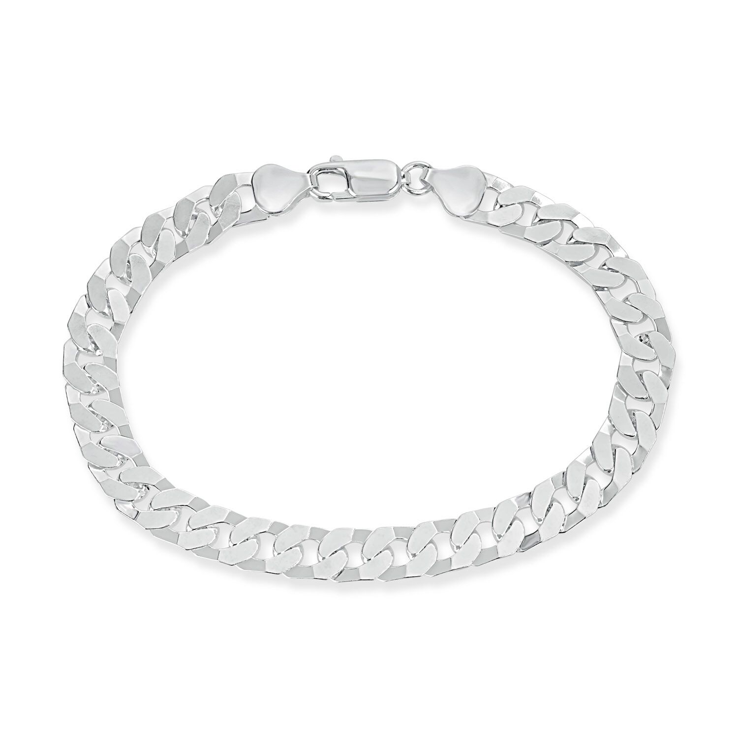 Square hotsell silver bracelet