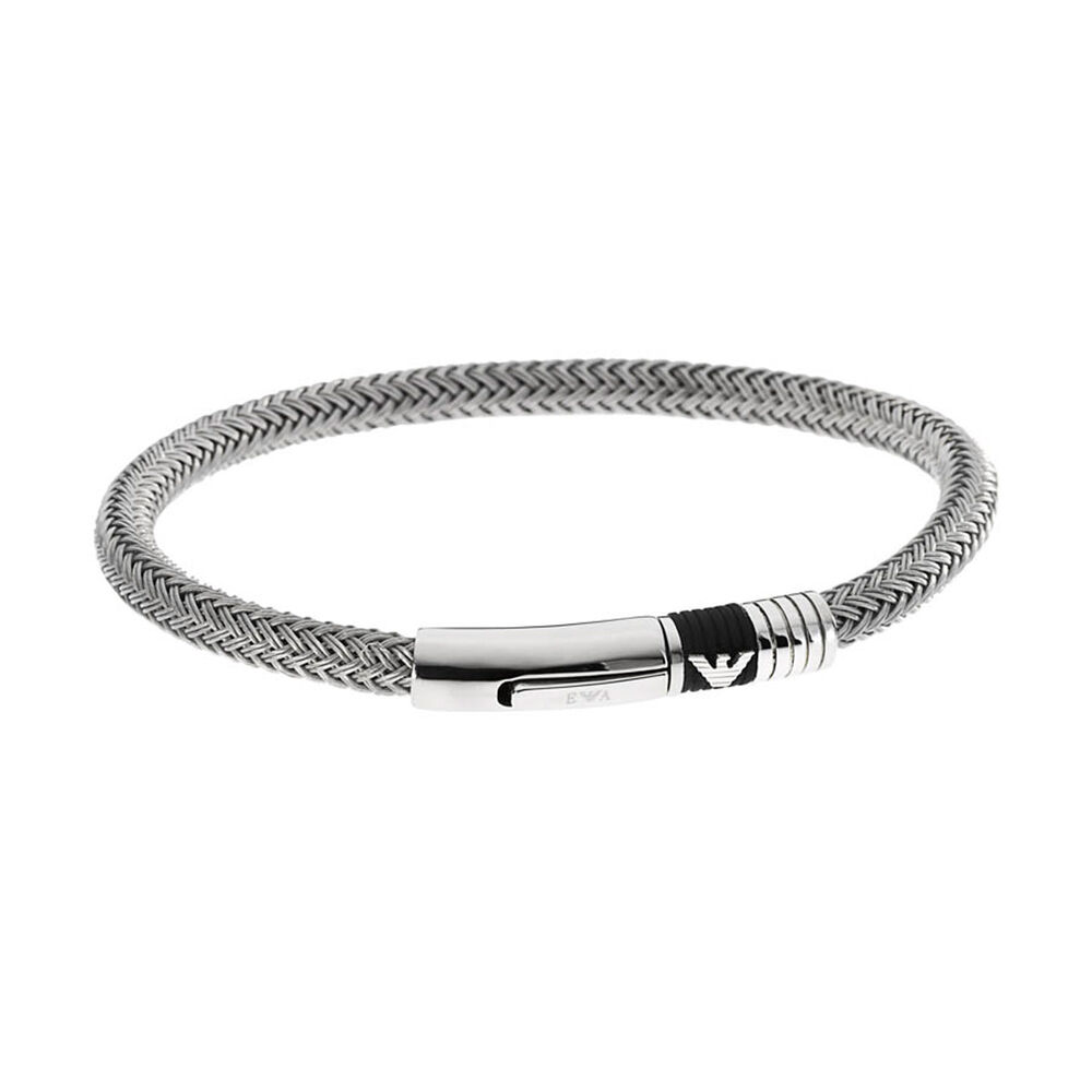 Emporio Armani Gents Signature Logo Bracelet