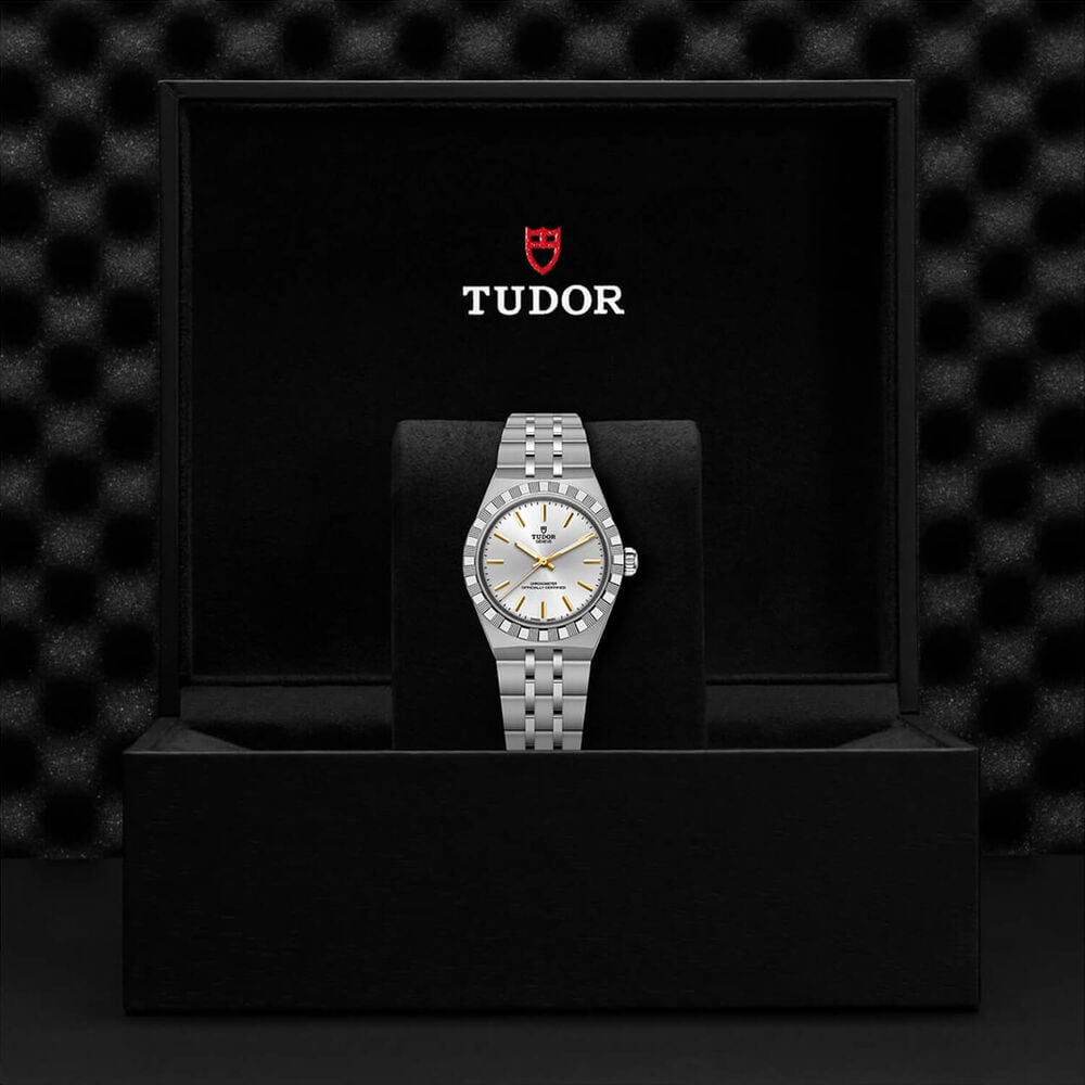TUDOR Royal 30mm Silver Dial Stainless Steel Bracelet Watch