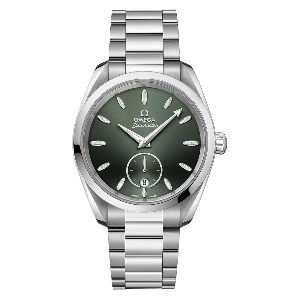 OMEGA Seamaster Aqua Terra 38mm Green Dial Steel Case Bracelet Watch