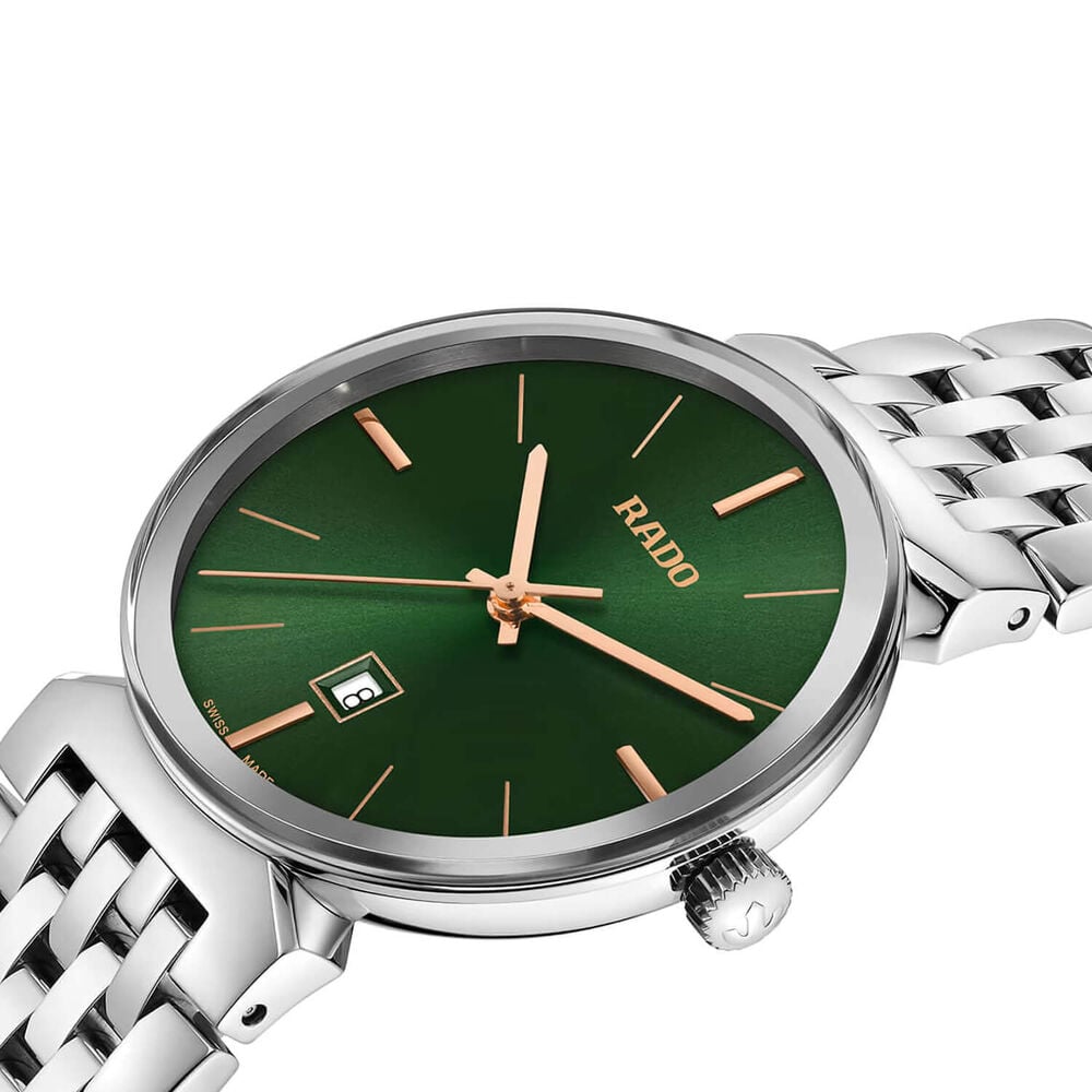 Rado Florence 30mm Green Dial Steel Bracelet Watch