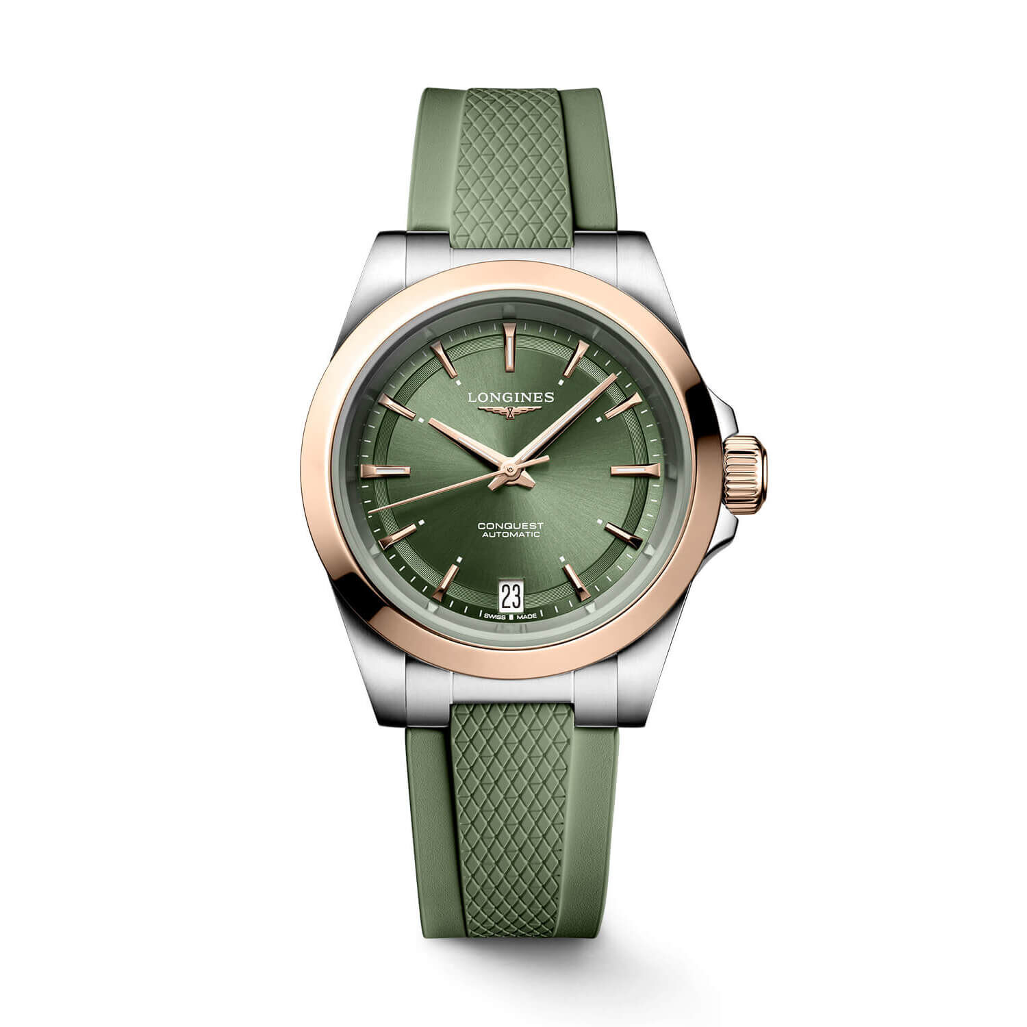 Longines conquest rubber cheap