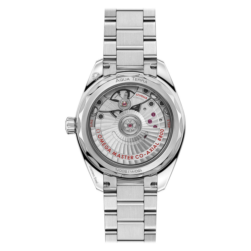 OMEGA Seamaster Aqua Terra 34mm Ivory Dial Steel Case Watch image number 1