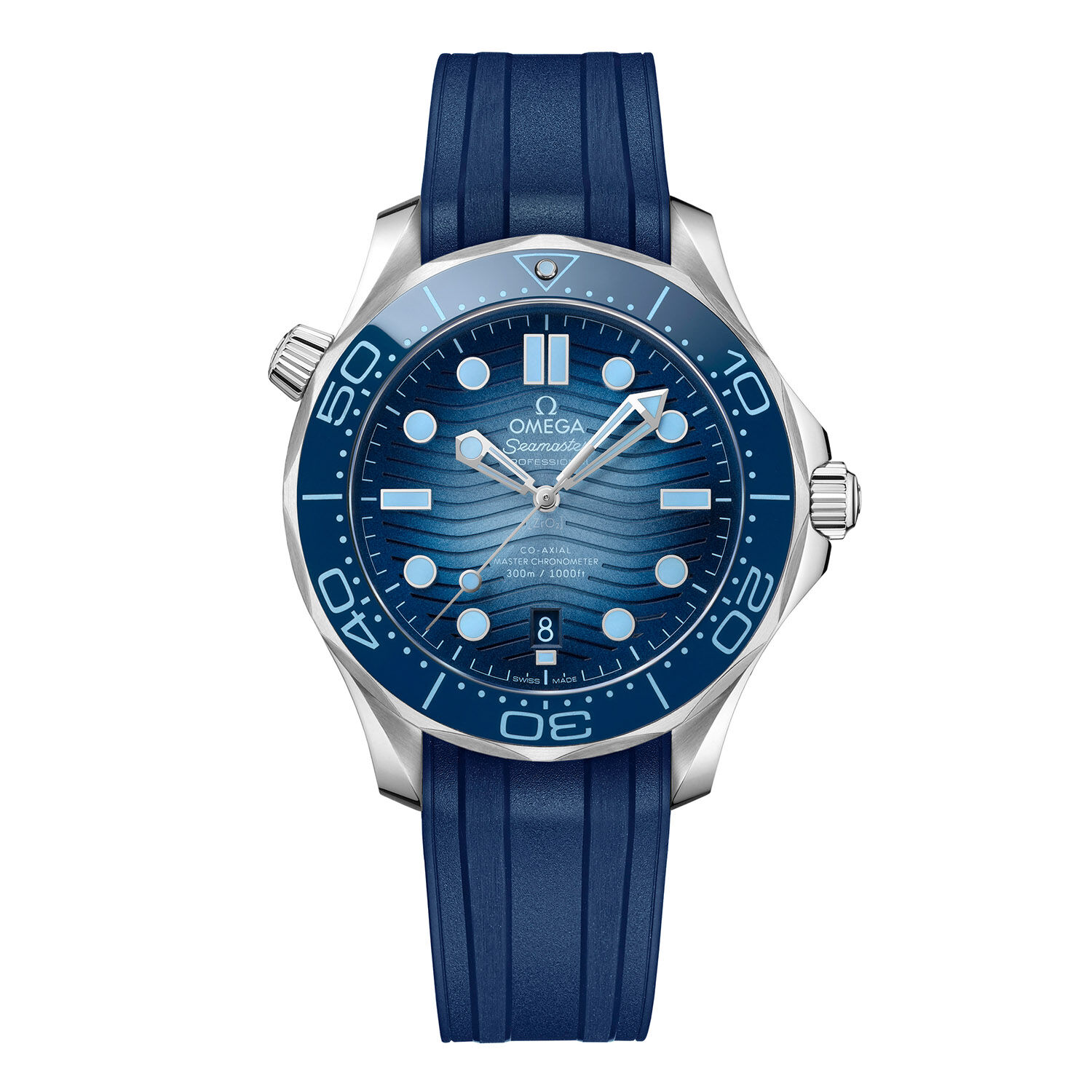 Omega seamaster top 300 blue dial