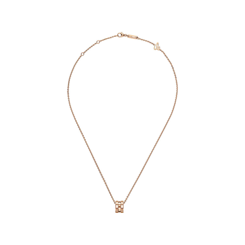Chopard Ice Cube 18ct Rose Gold Pendant (Chain Included) image number 2