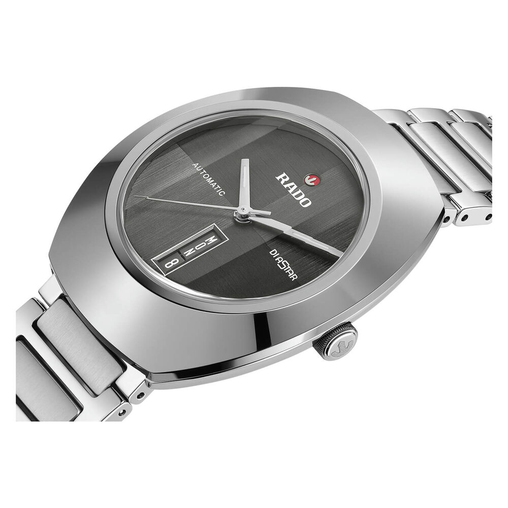 Rado DiaStar Original Grey Dia Steel Bracelet Watch