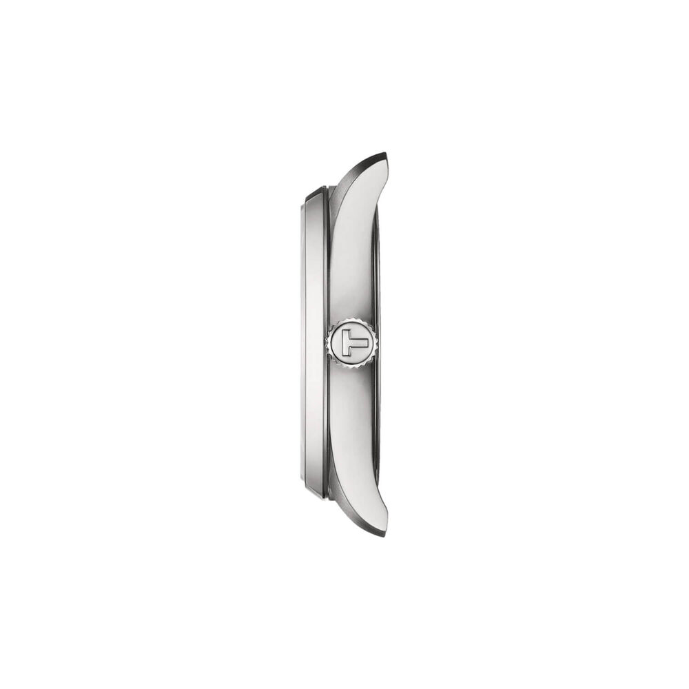 Tissot PR100 34mm Silver Dial Steel Case Bracelet Watch image number 1