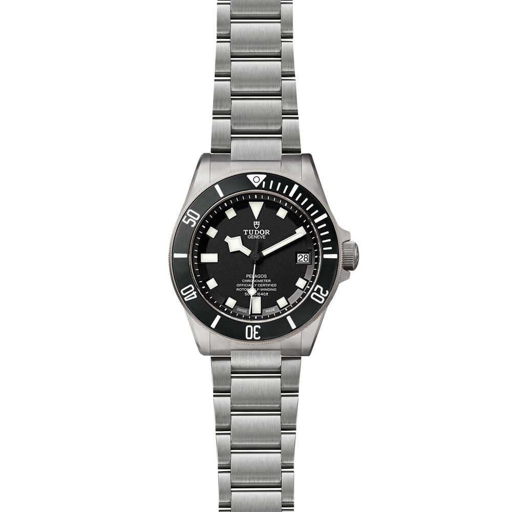 TUDOR Pelagos men's automatic black dial bracelet watch image number 1