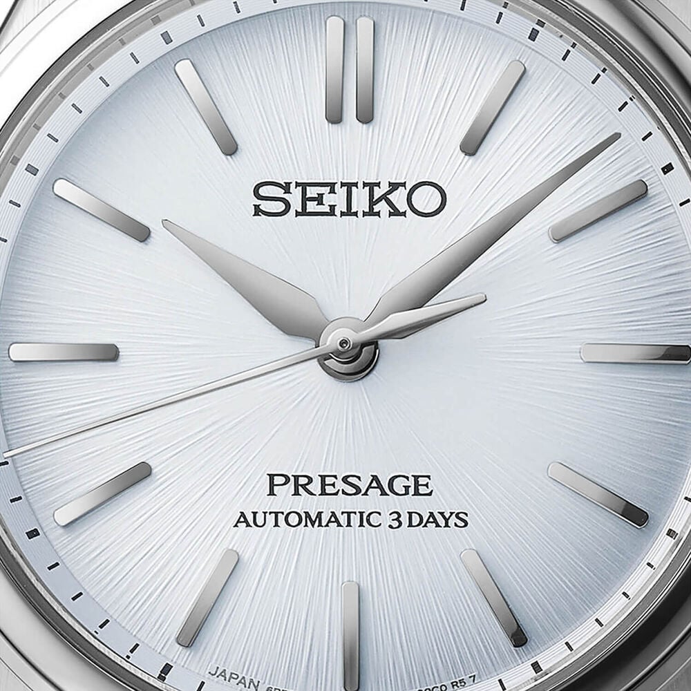Seiko Presage Classic Series 'Aijiro' 36mm Blue Dial Steel Bracelet Watch