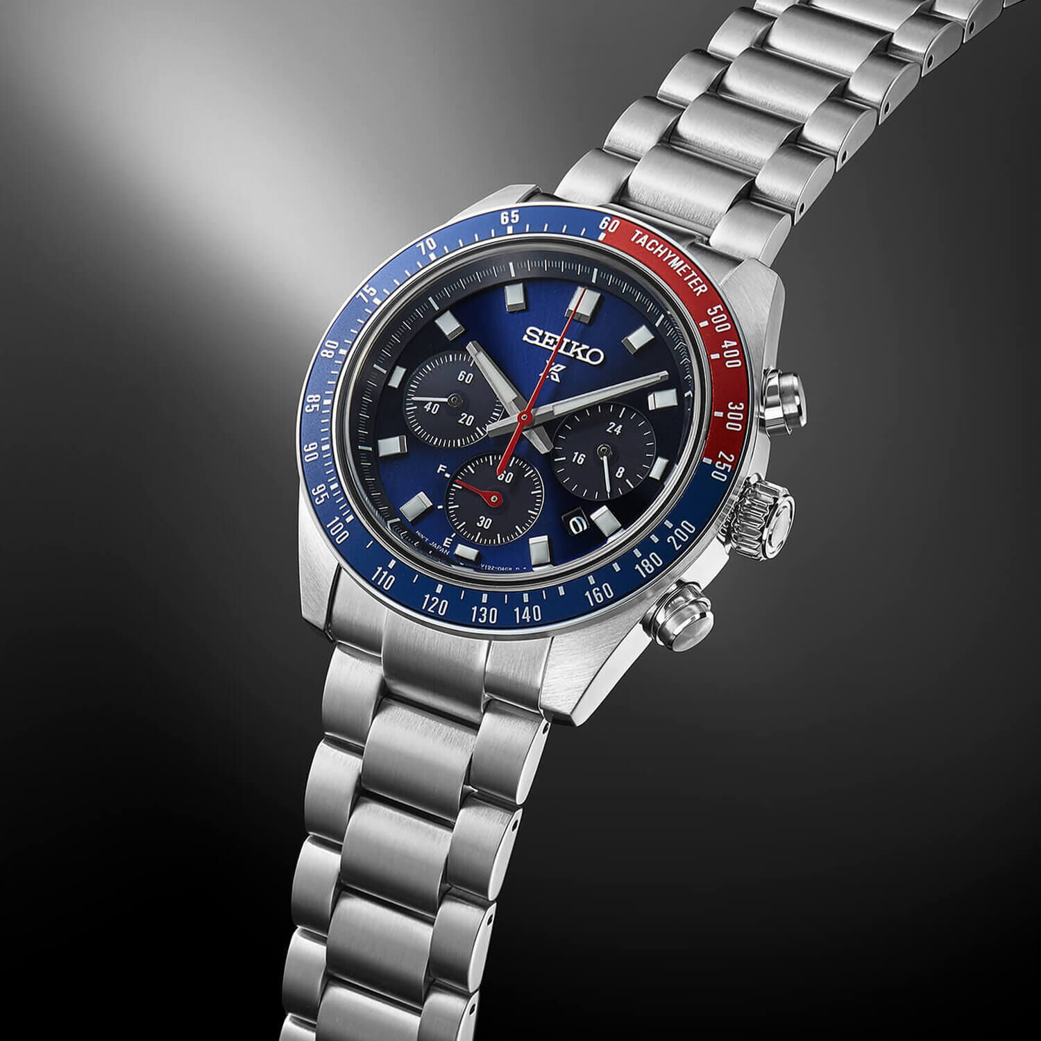 Seiko blue and red discount bezel