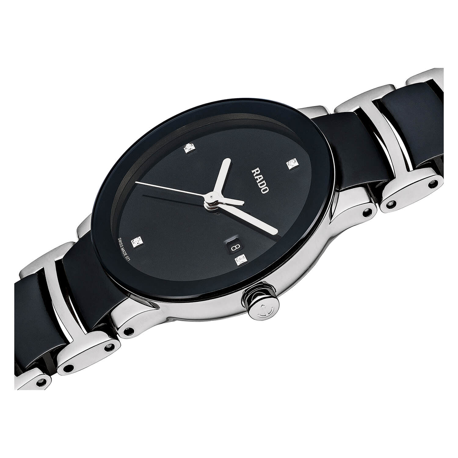 Rado women's watch leather strap hot sale