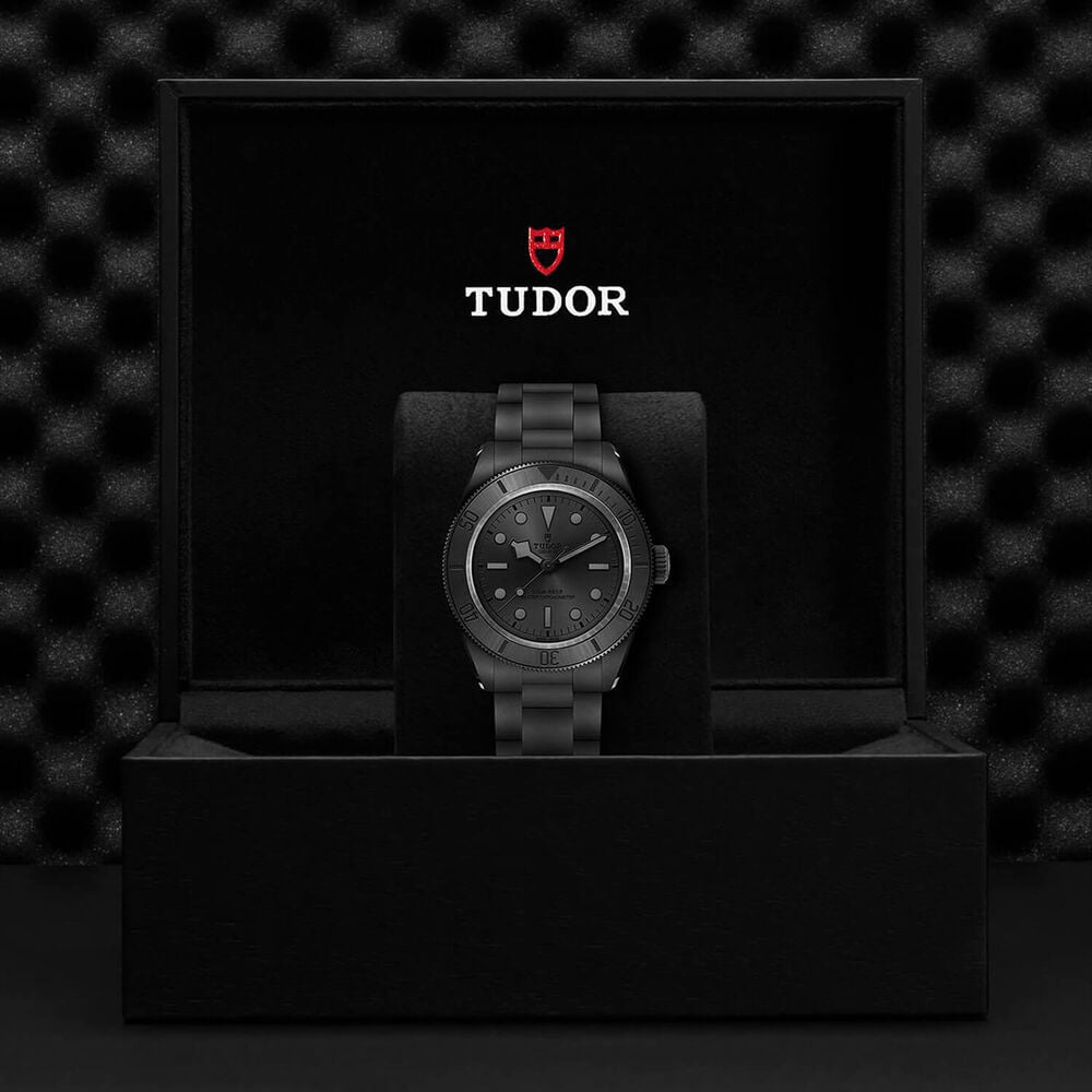 TUDOR Black Bay 41mm Black Dial Black Ceramic Bracelet Watch