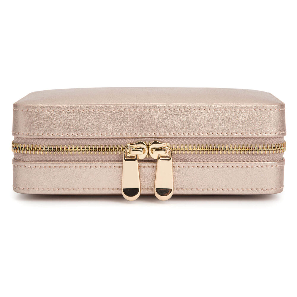 WOLF PALERMO Rose Gold Zip Travel Case