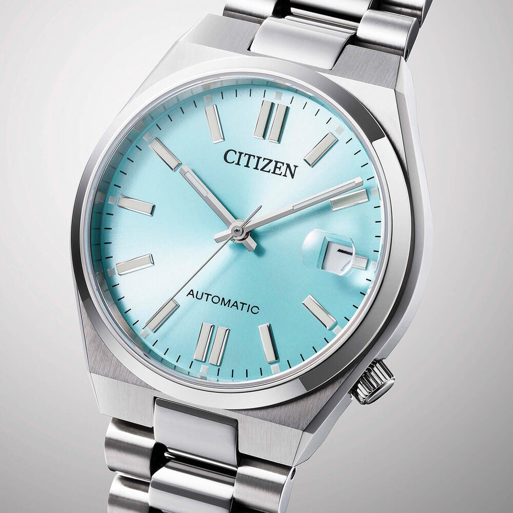 Citizen Tsuyosa 37mm Ice Blue Dial Steel Case Bracelet Watch image number 4
