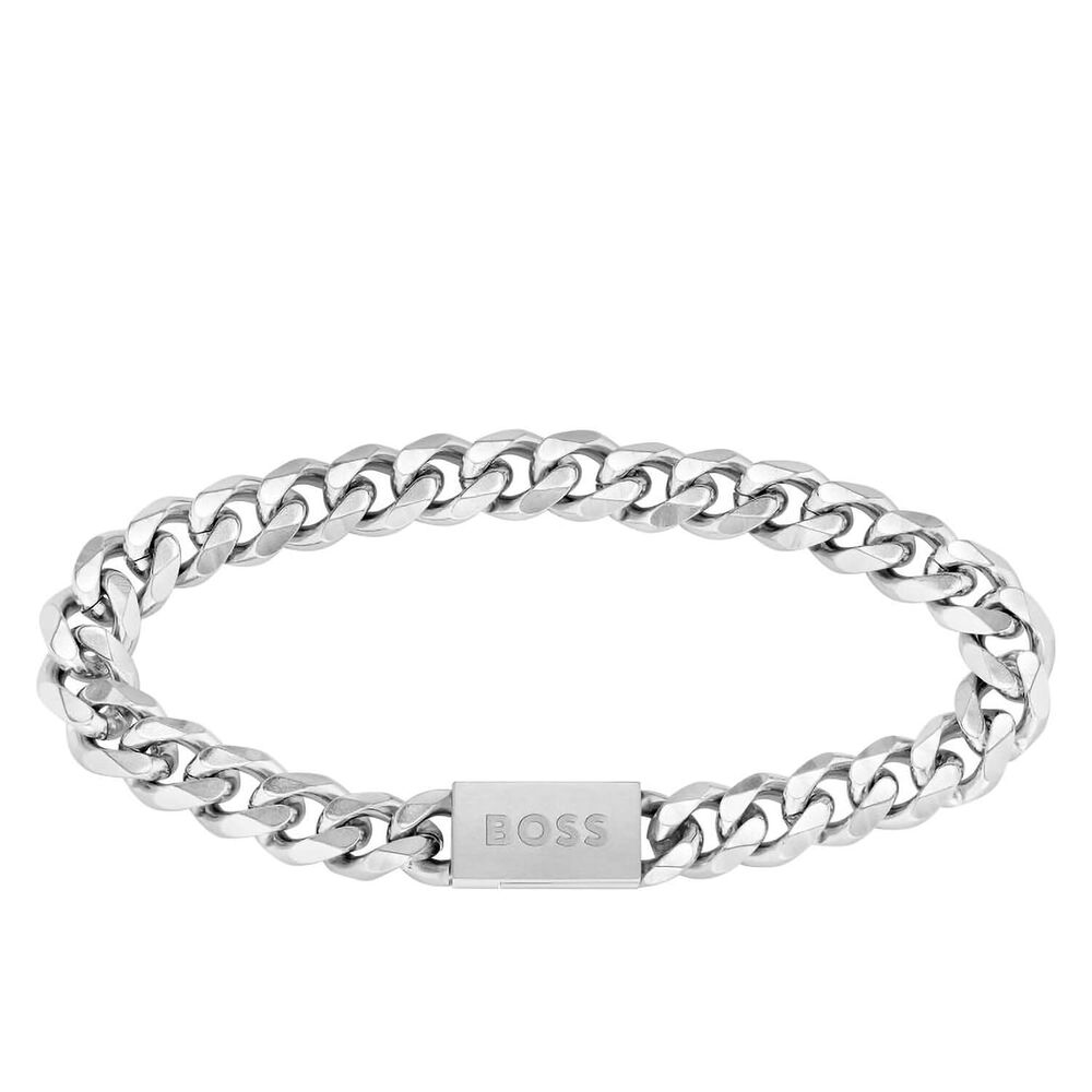 BOSS Stainless Steel Link Mens Bracelet