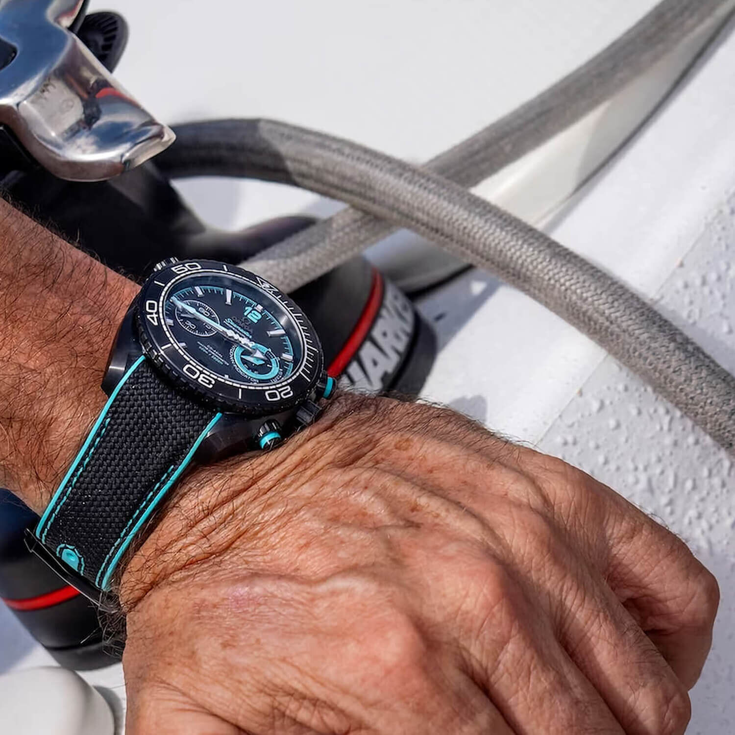 OMEGA Seamaster Planet Ocean 600M 45.5mm Black Dial Watch